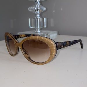 Dior Taffetas Sunglasses Honey Havana